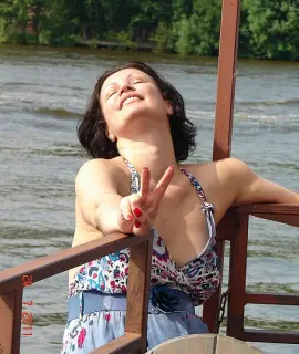 Анкета массажистки Саша - Фото 1, метро Парк Победы, 39 лет, №2302